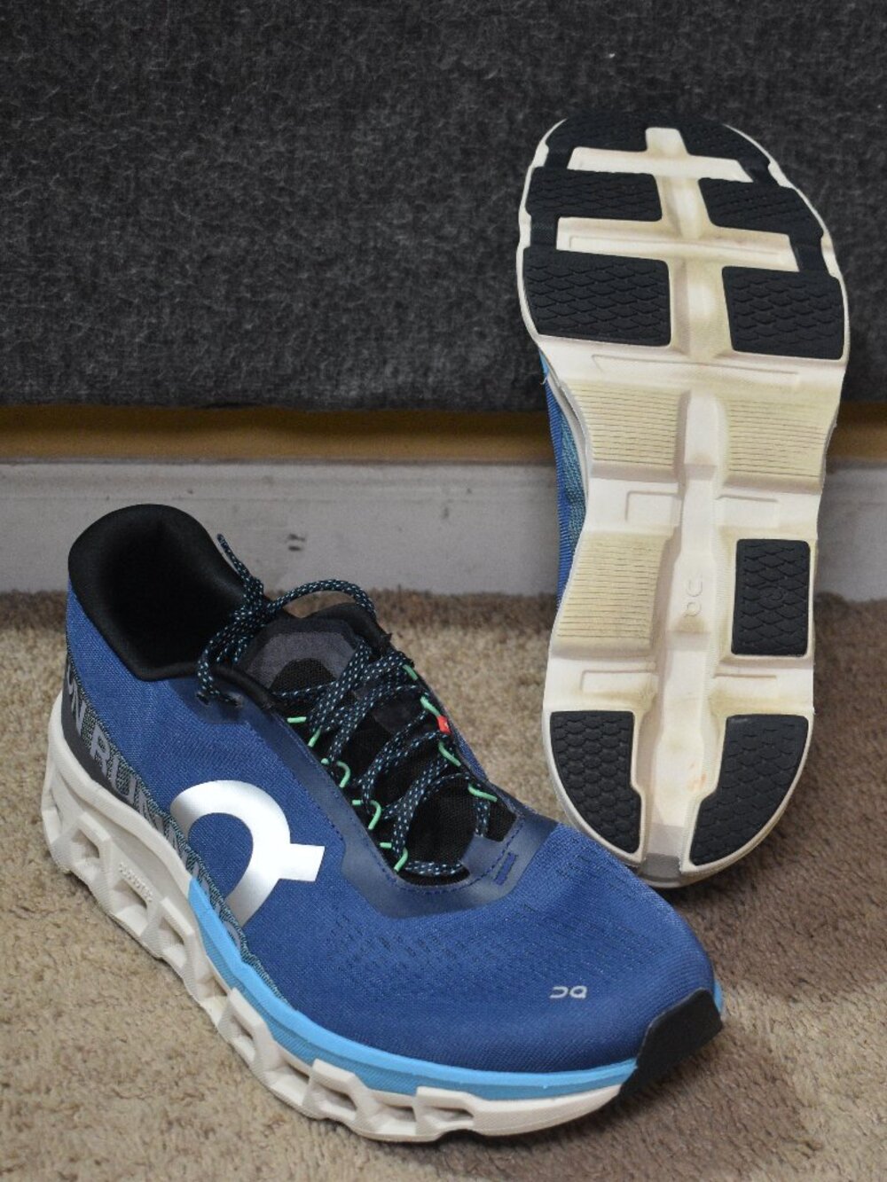 Size 13 - On Cloudmonster 2 - Tempest / Horizon - Mens EUC No Insoles